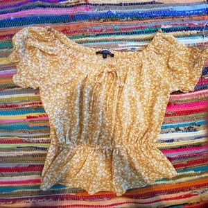 Yellow Summer blouse